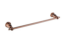 Load image into Gallery viewer, Rose gold wall mounted stainless steel bathroom accessories set
