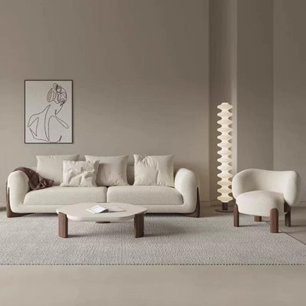Modern Design Modular Velvet Sofa Set with Wooden Legs Custom Beautiful Living Room Sectional for Hotels and Villas