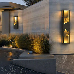 Retro Landscape Wall LED Lights  Waterproof IP65 Garden Gate Lights