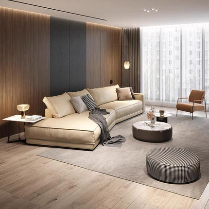 Lounge Leisure Sectional Velvet Reception Nanotech Cloth Fabric Leather Modern Living Room Sofa