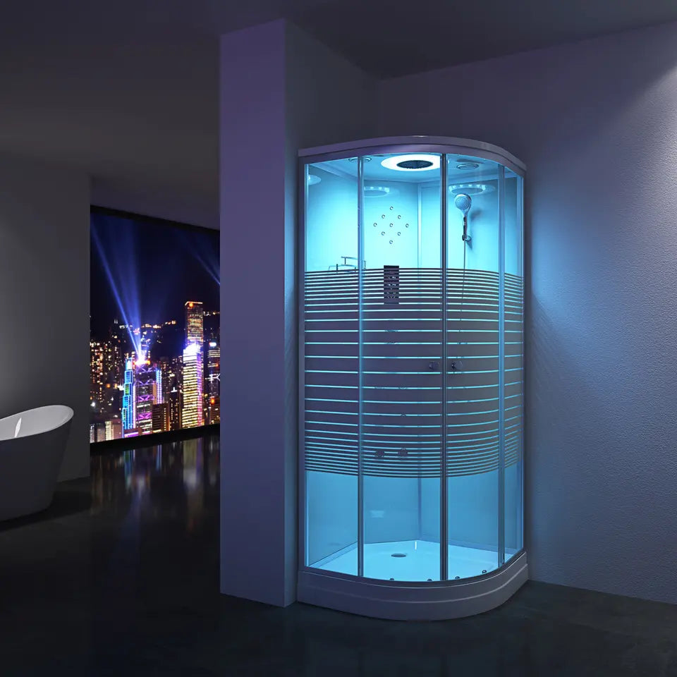 Tempered Glass Indoor Shower Room