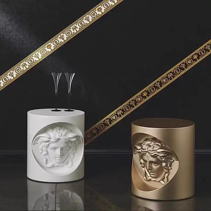 Luxury Modern Italian Leisure Stool Minimalist Side table for Living Room