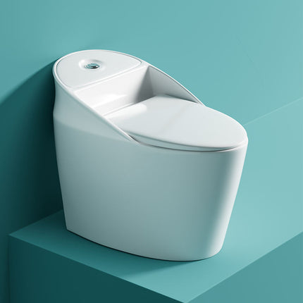 New Design Modern Bathroom Dual Flush Floor Mounted One Piece Ceramic Wc Toilet Commode