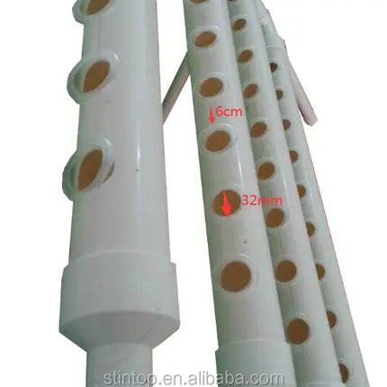 Hydroponik-NFT-System mit 36/54/72/108 Löchern, vertikale Hydroponik-Anbausysteme aus PVC-Rohren für Gemüsepflanzen 
