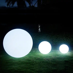 Ball Light Large Cordless Color Changing LED Floor Lamp Sphere