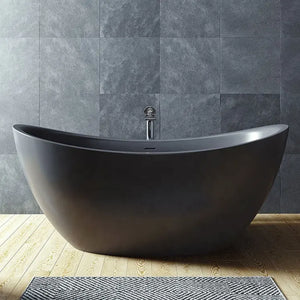 Luxury  Bathtub Natural Antique Carved Black