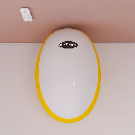 Egg Shaped Sanitary Ware Toilet Floor Mounted Intelligent Toilet Round Smart Toilet with Remote Control