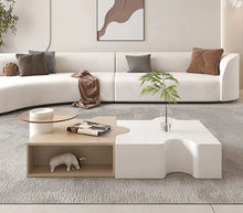 Lade das Bild in den Galerie-Viewer, Modern Style Living Room Wooden coffee table
