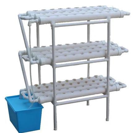 Hydroponik-NFT-System mit 36/54/72/108 Löchern, vertikale Hydroponik-Anbausysteme aus PVC-Rohren für Gemüsepflanzen 