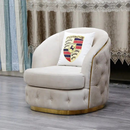Luxury 2-3 Seater Chesterfield Sofa Gold Stainless Steel Velvet Upholstery Elegant Bed Set Hotel Home Living Room Furniture Hall