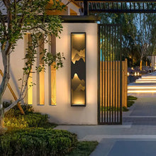 Load image into Gallery viewer, Retro Landscape Wall LED Lights  Waterproof IP65 Garden Gate Lights
