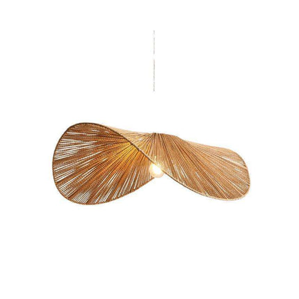Japanese Wabi-sabi Style Retro Chandelier, Simple And Elegant Bedroom, Living Room Lamp, Dining Room, Hand-woven Homestay Hemp