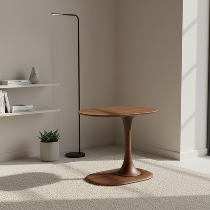 Stylish Design Modern Portable Walnut Yellow Green Color Coffee Table for Living Room