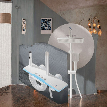 Aluminum Shower Air Bnb Simple Thermostatic Wall Shower Aluminum