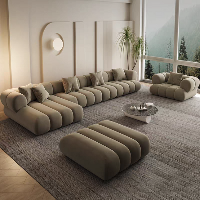 Nordic Minimalist Style Sofa, Corner Sofa, Straight Sofa, Modular Sofa