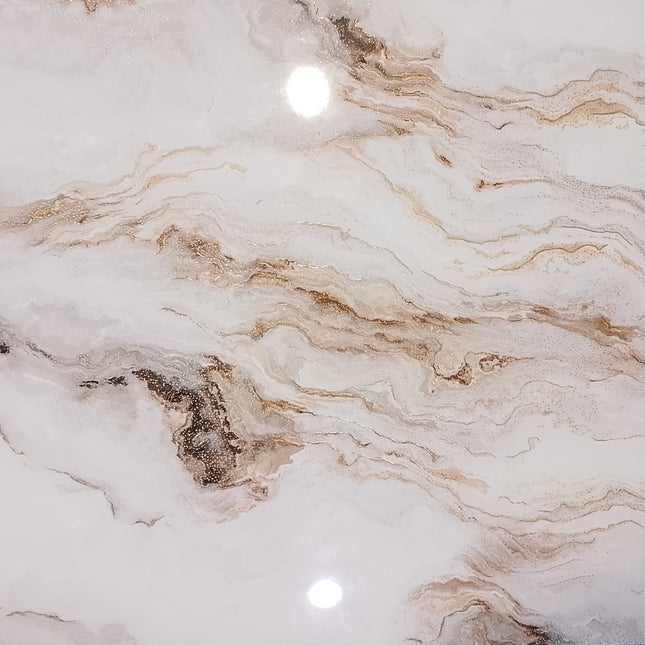Premium Porcelain Tiles 60x60cm Microcrystalline Electroplated 3D Tiles Living Room Flooring or Walling Interior Design