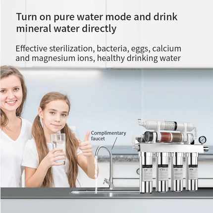 Water Filtration System 9 Stage - 304 Stainless Steel Water Purifier Drinking Water