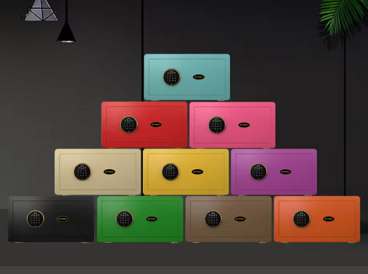 ISO Certified Mini Fingerprint Safe Box – Solid Steel Digital Security