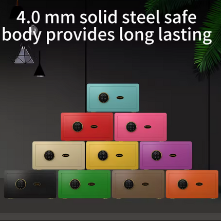 ISO-zertifizierter Mini-Fingerabdruck-Safe – Digitale Sicherheit aus massivem Stahl