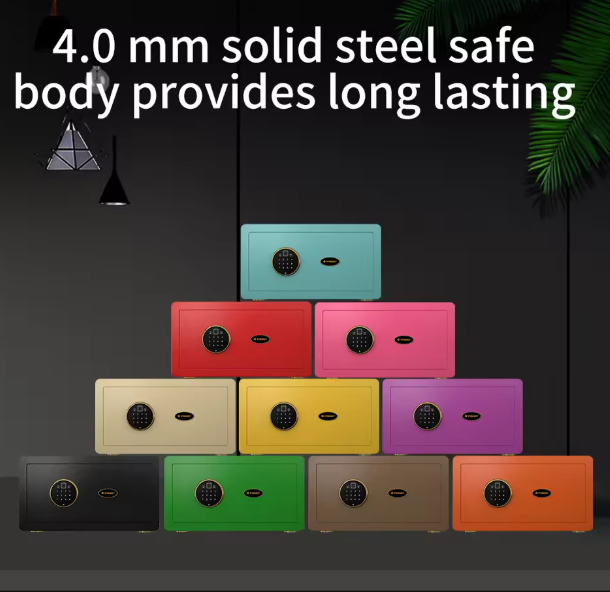 ISO Certified Mini Fingerprint Safe Box – Solid Steel Digital Security