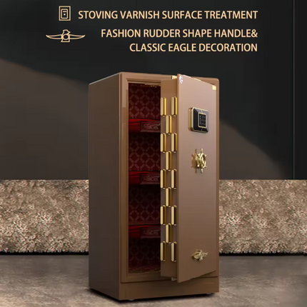 ISO-Certified Luxury Home Safe Box – Solid Steel Security Safe