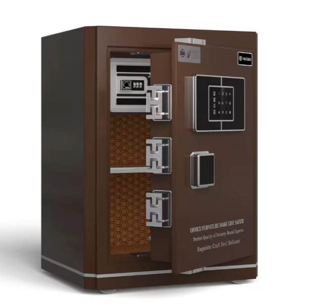 ISO-Certified Intelligent Digital Safe Box – Fingerprint Lock Solid Steel