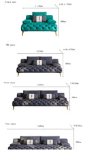 Charger l&#39;image dans la galerie, American Nordic Luxury Living Room Chesterfield  Sofa Set 1,2,3 seater
