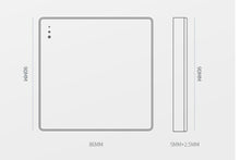 Cargar imagen en el visor de la galería, Universal Tempered Glass Switch with Utility Box With Led Lights
