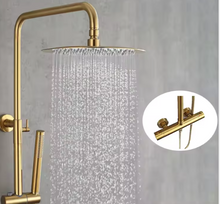 Charger l&#39;image dans la galerie, Rainfall Bathroom High Flow Shower Head Faucet Big Rain Mixer Tap
