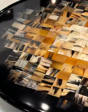 Load image into Gallery viewer, Luxury Modern Nordic Round White and Black Marble
