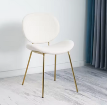 Load image into Gallery viewer, Luxury Nordic Velvet Dining Chair with 304 Stainless Steel Frame
