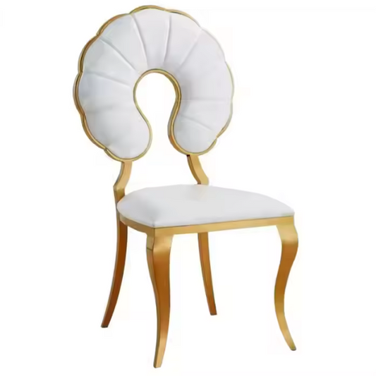 dining table chair
buffet chair 
leather chair
white gold chair
stainless steel chair
catering equipment
catering chair
