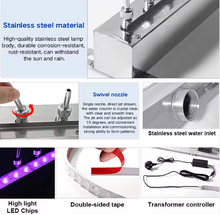 Load image into Gallery viewer, Stainless Shower Curtain 2 Meters or Size Can Be Customized
