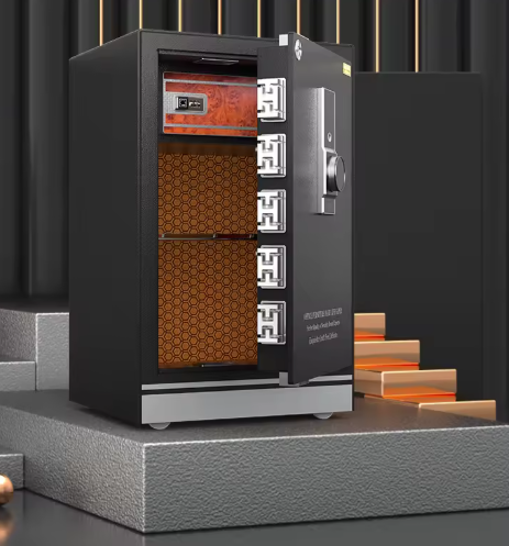 ISO Certified Luxury Fingerprint Digital Safe Box – Intelligent Solid Steel Vault