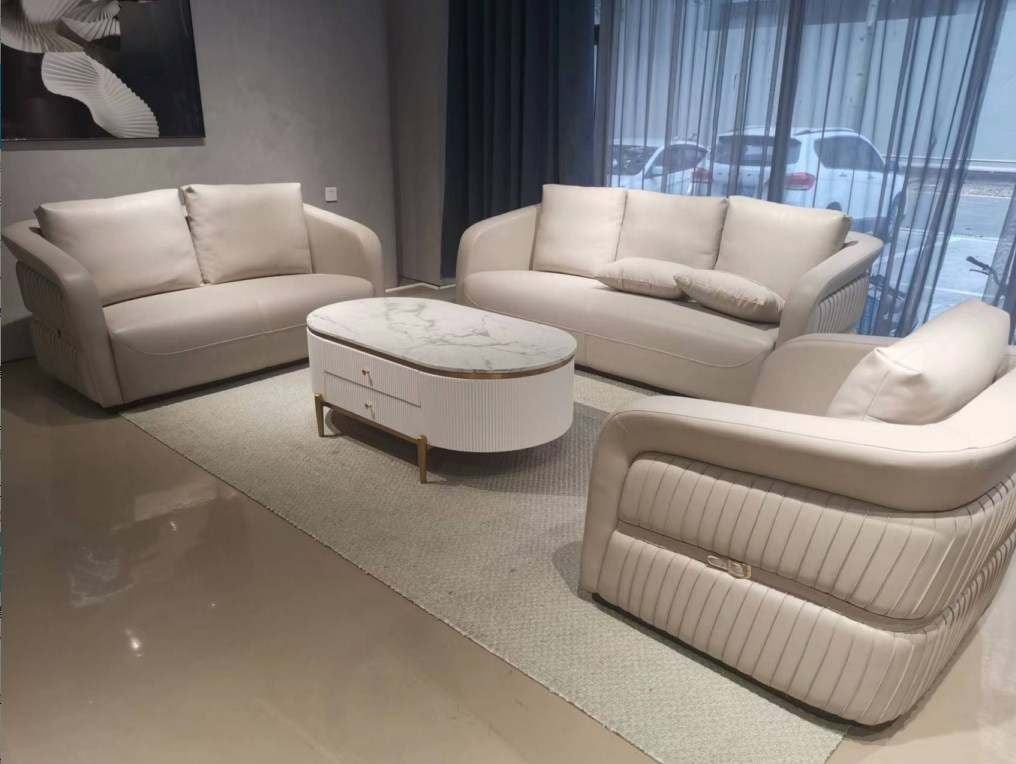 Italian Genuine Leather Sofa set