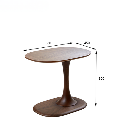 Stylish Design Modern Portable Walnut Yellow Green Color Coffee Table for Living Room