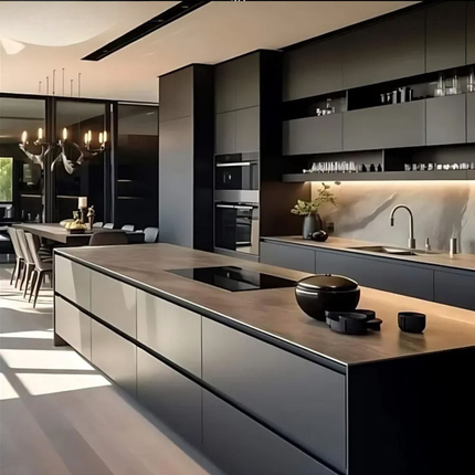 Indoor Lacquer Modern Small Kitchen Set White Glossy Kitchen Designs Cabinet