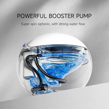 Modern One-Piece Floor Mounted Toilet – Dual Flush Porcelain Sanitary Ware with Siphonic System