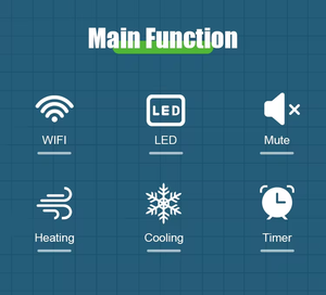 Puremind Famous Brand Supplier R410A 12kW 2.5 hp Split Air Conditioner Cooling Heating