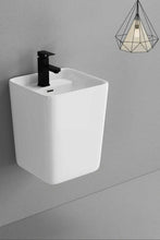 Load image into Gallery viewer, White Wash Basin Ceramic Bathroom Accesories Modern Style
