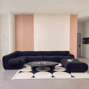 Contemporary U-Shape Sectional Sofa – Modular Living Room Furniture