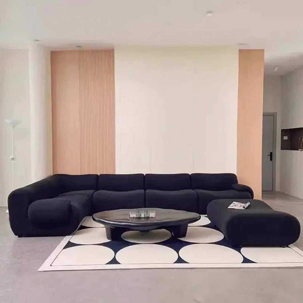 Contemporary U-Shape Sectional Sofa – Modular Living Room Furniture