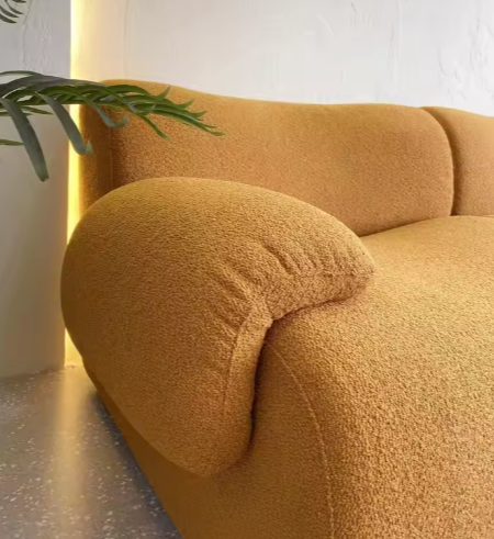 Minimalist Sectional Corner Sofa Set – Modern Living Room Couch with Sponge Filling