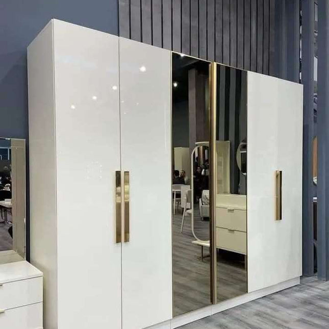 Cabinet Wardrobe Modern Style – Dust-Proof, Moisture-Proof Bedroom Closet with Personalized Storage Design