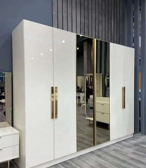 Cabinet Wardrobe Modern Style – Dust-Proof, Moisture-Proof Bedroom Closet with Personalized Storage Design