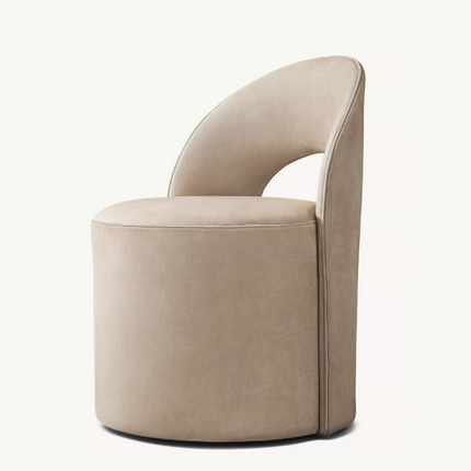 Beige chair with a modern design on a white background

luxury leather dining chair
open back dining chair
modern leather dining chair
custom leather dining chair
leather dining side chair
modern dining room chair
luxury restaurant dining chair
designer leather dining chair
modern upholstered dining chair