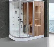 Charger l&#39;image dans la galerie, Infrared Sauna 2 Person Hemlock Wood Dry Steam Sauna (PRE-ORDER)
