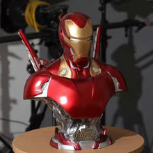 Charger l&#39;image dans la galerie, Iron Man Resin Bust Sculpture Avengers Inspired Home Décor
