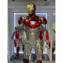 Load image into Gallery viewer, Large Iron Man Fiber Glass-Resin Statue Marvel Superhero Action Figure Home Décor
