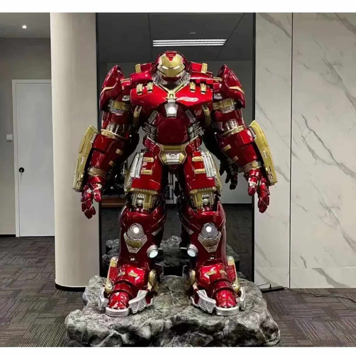 Life-Size Hulkbuster Iron Man Statue High Quality Marvel Resin Sculpture Home Decor